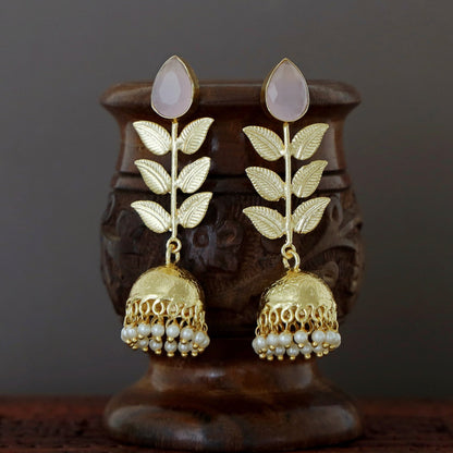 3 Layer Leaf Jhumka