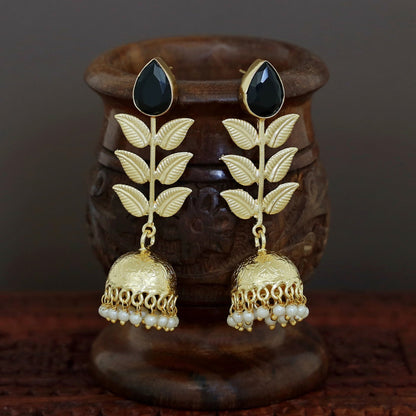 3 Layer Leaf Jhumka