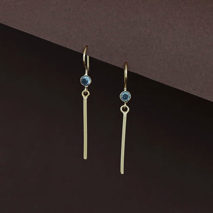 Golden Sticky Glossy Round Drop